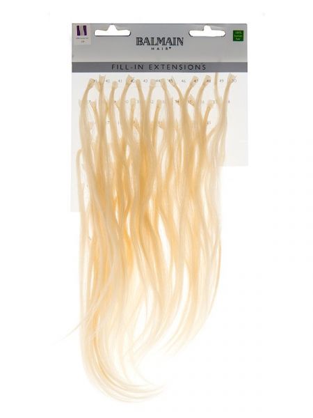 Balmain Extensions HH Valuepack 50 Stück 25cm L10 / 613 Super Light Blonde Natural Straight