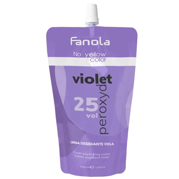 Fanola No Yellow Color Creme Oxidant Violet 7,5% 1 L