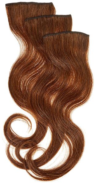 Balmain Double Hair Extensions HH 40cm L6 Dark Natural Blonde Echthaar - 3 Stück