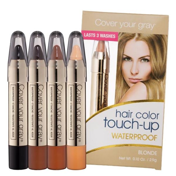 Cover your gray Hair Color Touch-Up Stick waterproof schwarz 2,9 g