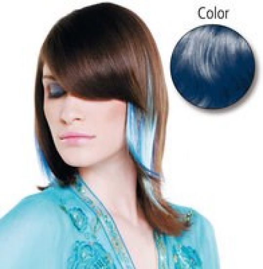 Balmain Fill in Extensions Fantasy Hair 45cm - blue 10 Stück