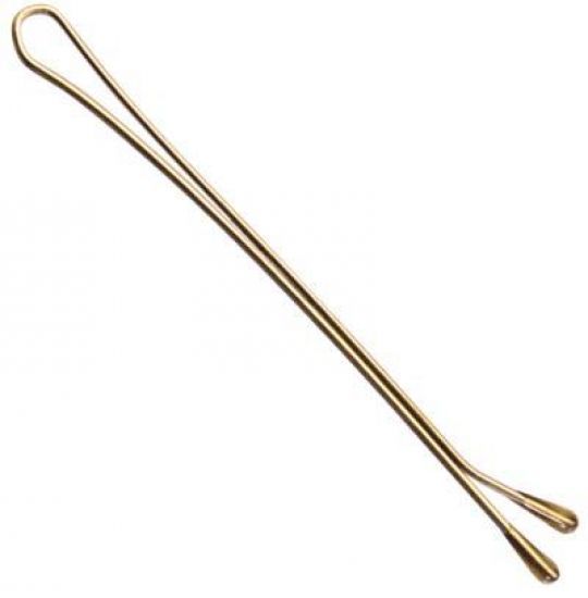ARI Haarklemmen GOLD glatt - 5 cm - 12 St.