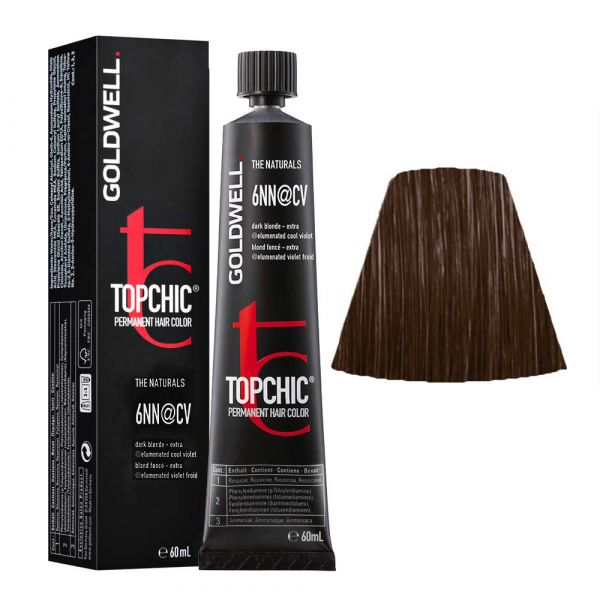 Goldwell Topchic Elumenated 6NN@CV dunkelblond extra cool violet 60ml