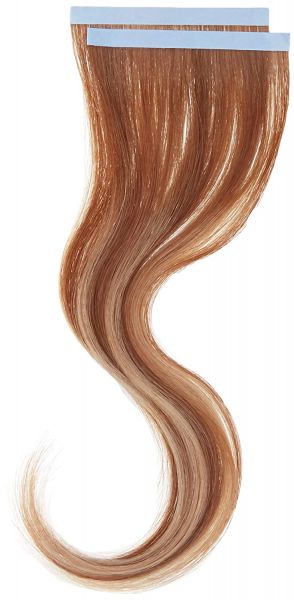 Balmain Tape + Clip Extensions HH 25cm 9.8G Very Light Gold Blonde 2 Stück Echthaar