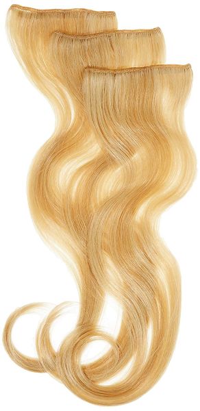 Balmain Double Hair Extensions HH 40cm 10G Natural Light Blonde / Champagner Echthaar - 3 Stück