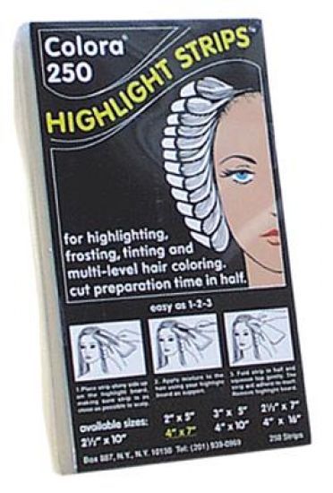 Colora Highlights Strips, lang, 10 x 40,5cm 250 Blatt