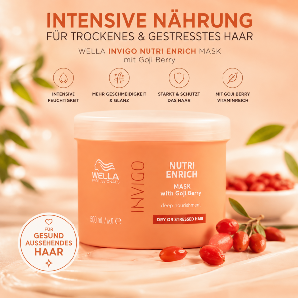 Wella Invigo Nutri Enrich Deep Nourishing Mask 500ml 02-26
