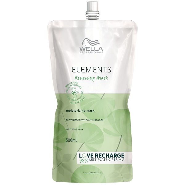 Wella Care Elements Renewing Maske 500ml Nachfüllpack