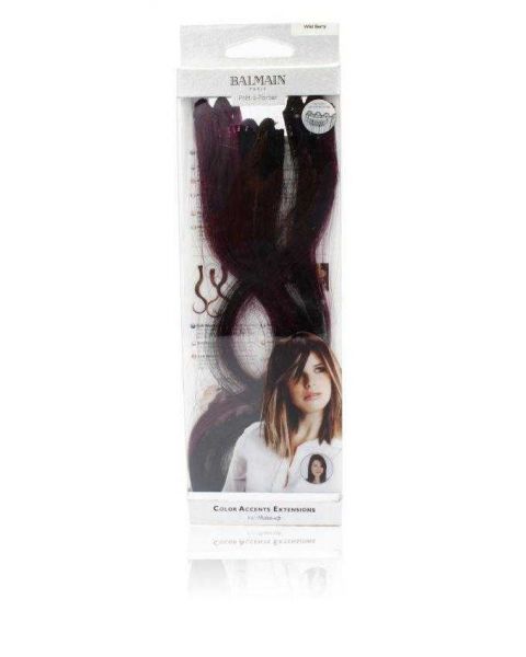 Balmain Clip in Extensions MH 30 cm wildberry