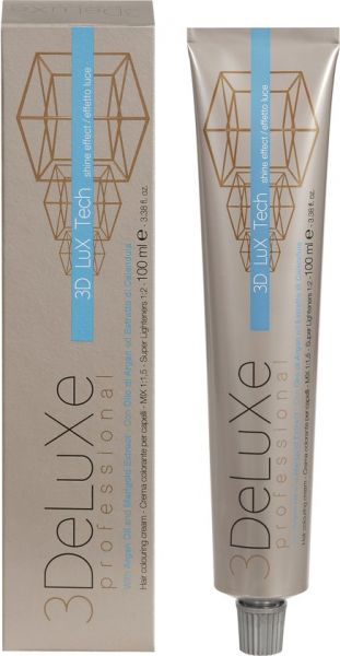 3DeLuxe Haarfarbe 100ml 6.11 dunkel intensiv asch blond