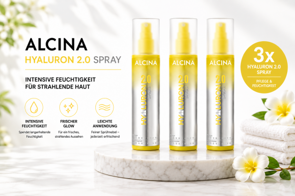 ALCINA Hyaluron 2.0 Spray 3x 125ml - neue A 07-26