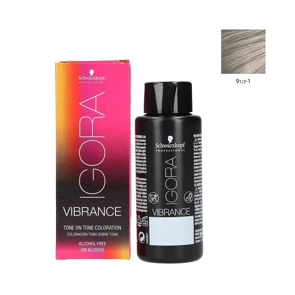 Schwarzkopf Igora Vibrance 9,5-1 Platinblond Cendré 60 ml