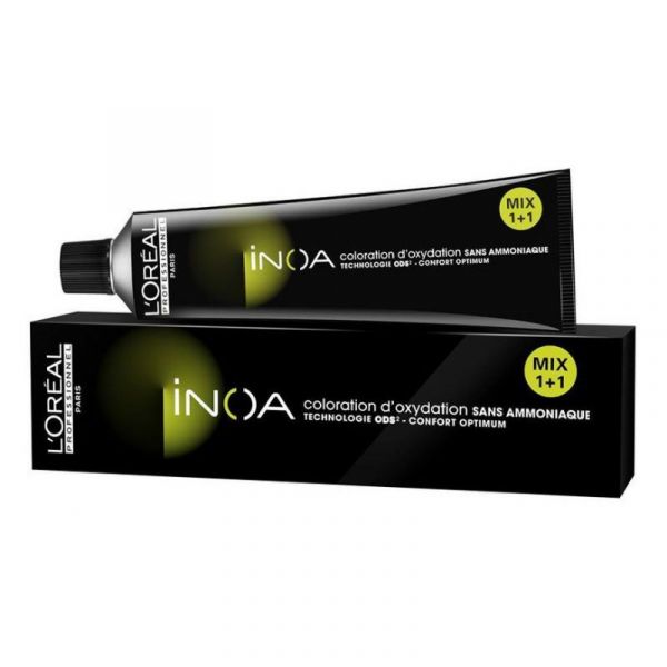 Loreal INOA 60g, Mittelbraun Irise Mahagoni high resist 4,25