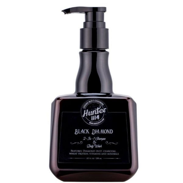 Hunter1114 Black Diamond 2 in 1 Shampoo 250ml