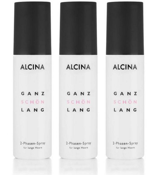 Alcina Ganz Schön Lang 2-Phasen Spray 3 x 125 ml