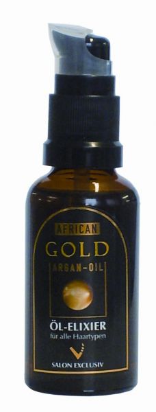 Powerwell African GOLD Arganöl Elixier Glasflasche 30ml = Vision African Gold Arganöl