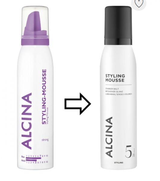 ALCINA Styling Mousse Aerosol 300ml Relaunch 03-26