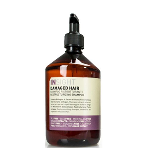 Insight DAMAGED HAIR Restructurizing Shampoo 400ml für geschädigtes Haar