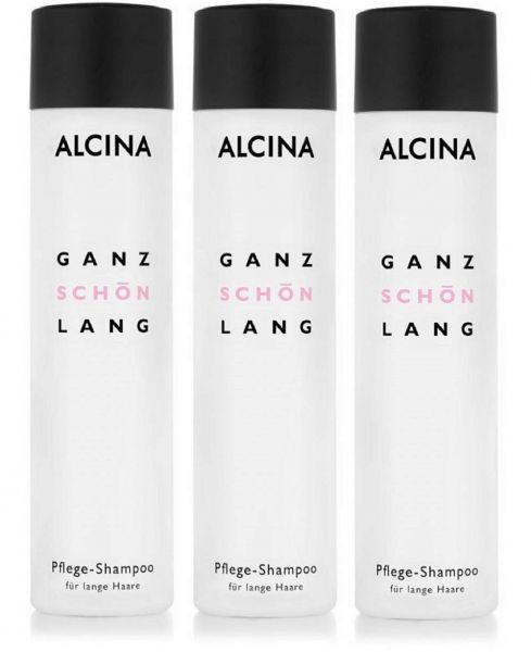 Alcina Ganz Schön Lang Shampoo 250 ml 3x200ml