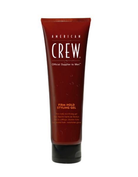 American Crew Firm Hold Styling Gel 250 ml -sehr Starker Halt - Brillanter Glanz (1 x 250 ml)