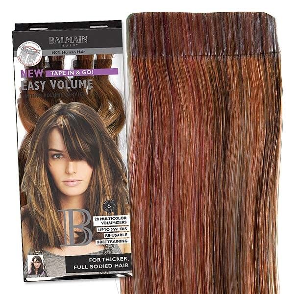 Balmain Easy Volume Tape Extensions HH 40cm Warm Caramel 20 Stück