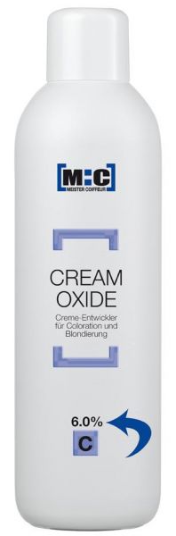M:C Cream Oxide 6.0% 1000 ml Creme Entwickler