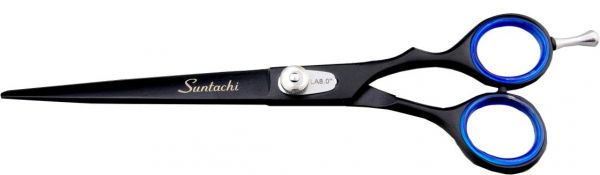 SUNTACHI Haarschneideschere Offset Black 6,0 Zoll