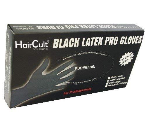 Pro Black Gloves Gr. XL Wasch - und Färbehandschuh 20 Stück/Box