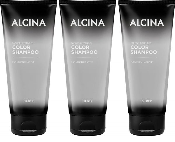 ALCINA Color Shampoo silber 3x200ml 2023