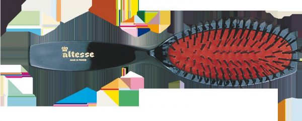 Altesse Pneumatik-Bürste 5907 mit Nylonborsten, 7-rh. klein