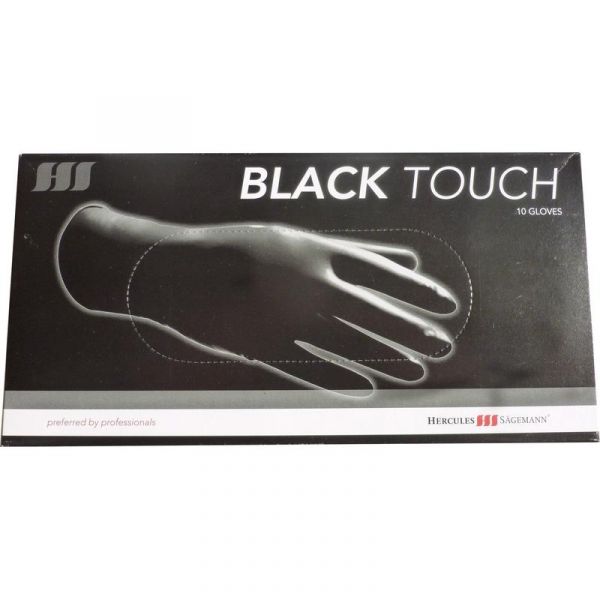 Hercules Sägemann Black Touch Handschuhe Gr. L 10er Pack. wiederverwendbar