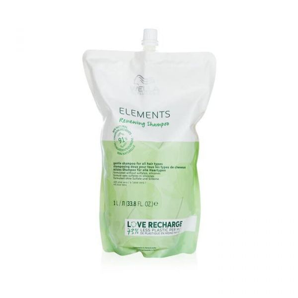 Wella Care Elements Renewing Shampoo 1000ml Nachfüllpack