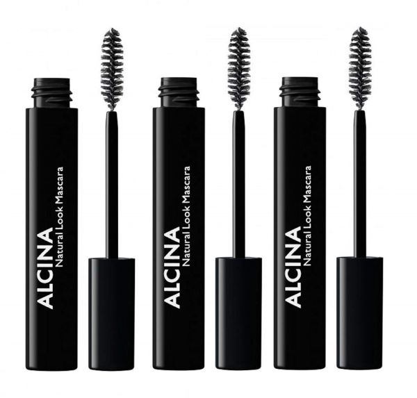 Alcina Look Mascara 010 black - 3er Set