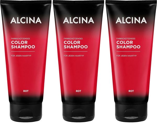 Alcina Color Shampoo rot 3x200ml 2023
