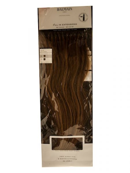 Balmain Extensions Valuepack HH 50 Stück 55cm 6G.8G Dark Gold Blonde Natural Straight