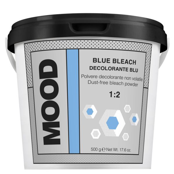 MOOD Blue Bleach Blondierpulver blau 500G Dose