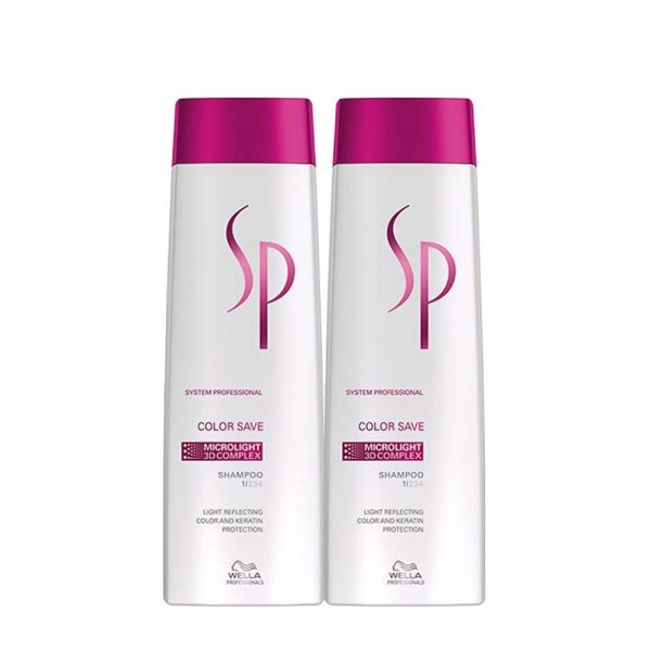 Wella SP Color Save Shampoo 2x 250ml NEU 08-26