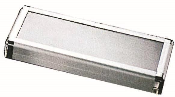Aluminium-Scherenetui mit Sichtfenster Large