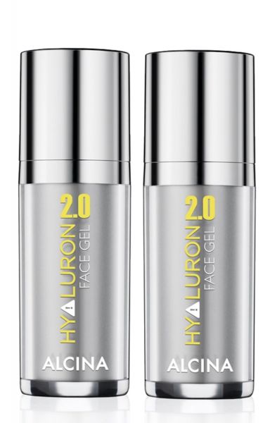 Alcina ALCINA Hyaluron 2.0 Face Gel 2 x 30 ml 2025 Feuchtigkeits-Gel mit Hyaluronsäure