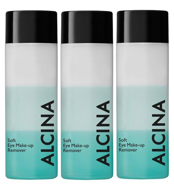 ALCINA Soft Eye Make up Remover 100ml 3x100ml