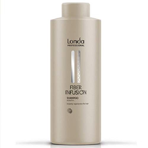 Londa Fiber Infusion Shampoo 1000ml Keratin Shampoo für sanfte Reinigung