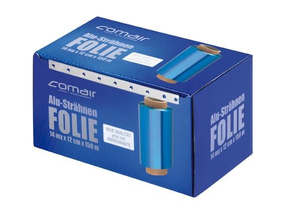 Comair Alufolie 14µ blau12cm x 150m Rolle