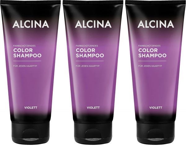 Alcina Color Shampoo Violett 3x 200 ml 2023