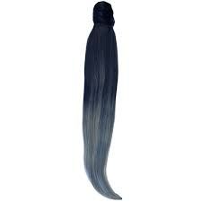 Balmain Catwalk Ponytail MH Dubai 1 Soft Blue Straight 55 cm