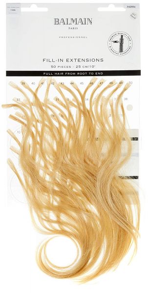 Balmain Extensions HH Valuepack 50 Stück 25cm 10G Natural Light Blonde