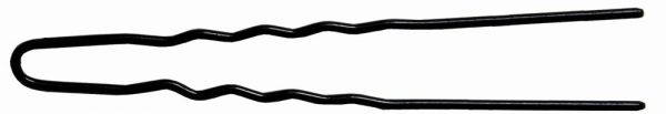 Ari Haarnadeln gewellt schwarz 72 mm, Gr. 33, 16 Stück