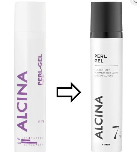 ALCINA Perl Gel 3x100ml Haargel strong a