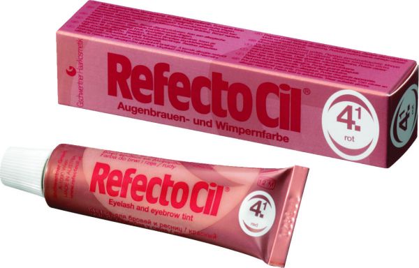 Refectocil Augenbraunen- &amp; Wimpernfarbe Nr. 4.1 rot 15 ml