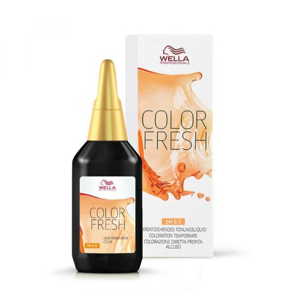 Wella Color Fresh 4/07 mittelbraun natur-braun 75ml ph 6.5 Acid