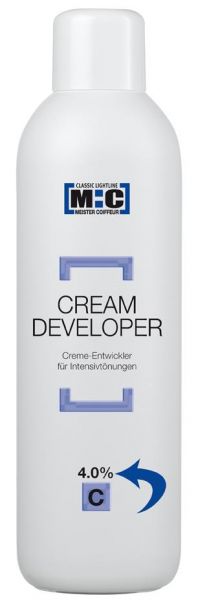 M:C Cream Oxide 4.0% 1000 ml Creme Entwickler für Tönungen